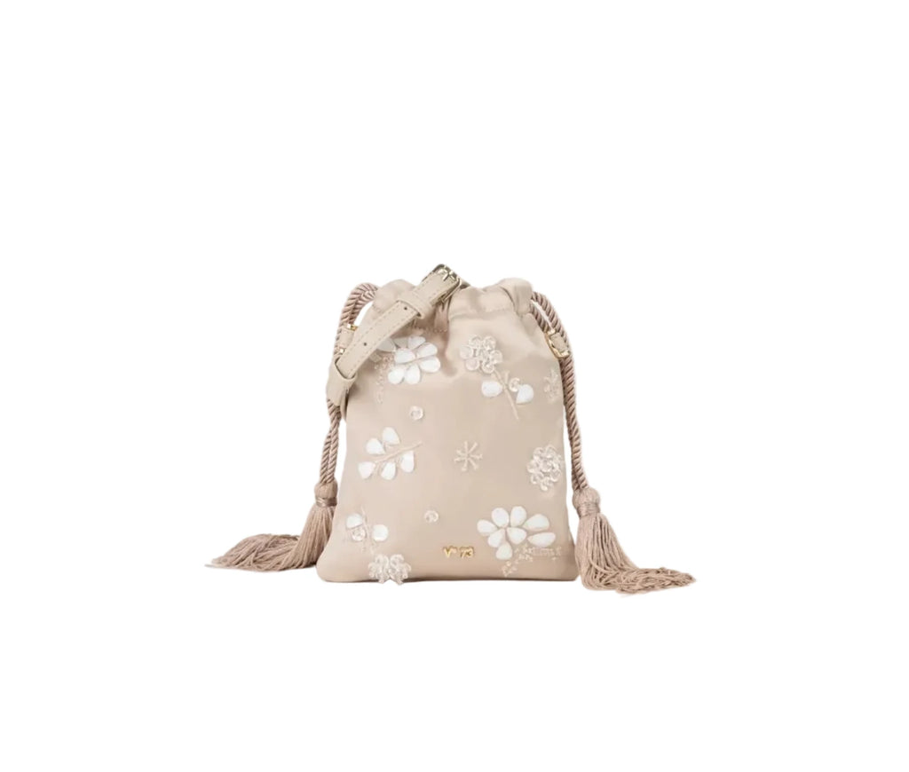 Kayla Embellished Bucket Bag