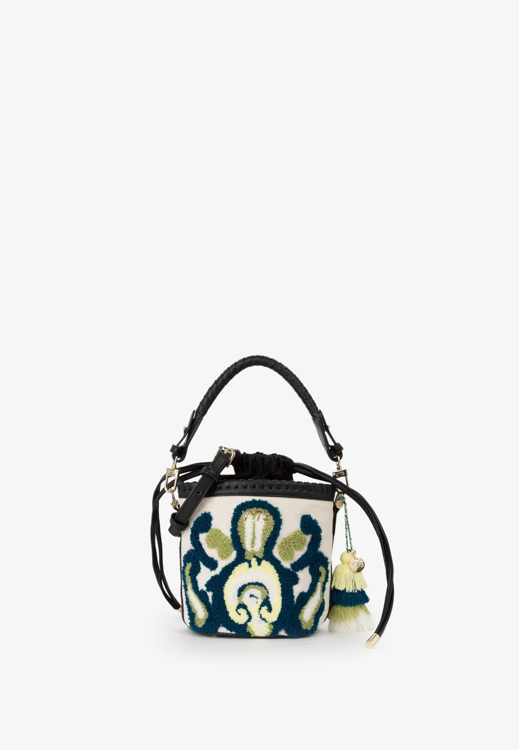Marinela Embroidered Bucket Bag