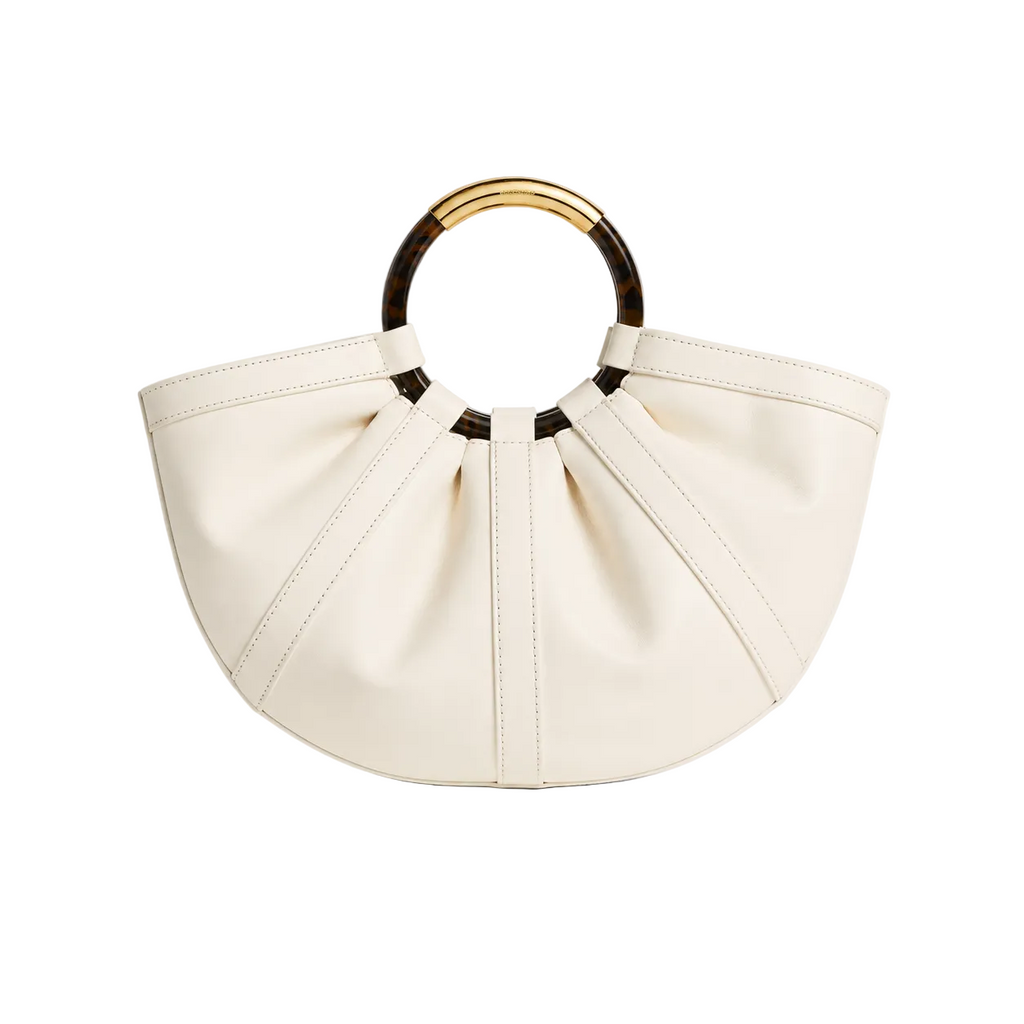 Half-Moon Leather Handbag