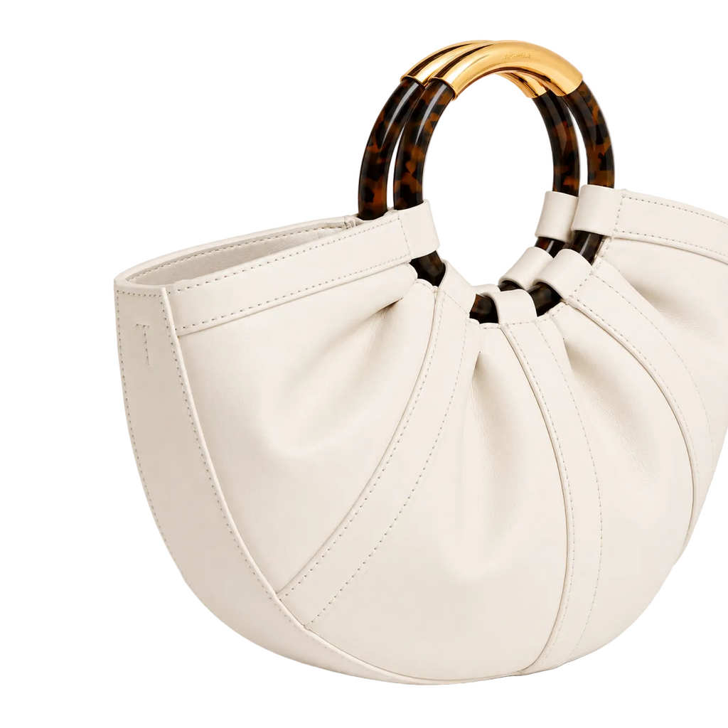 Half-Moon Leather Handbag