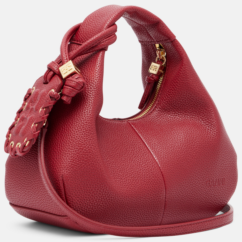 Mini Top-Handle Bag - Red Dahlia