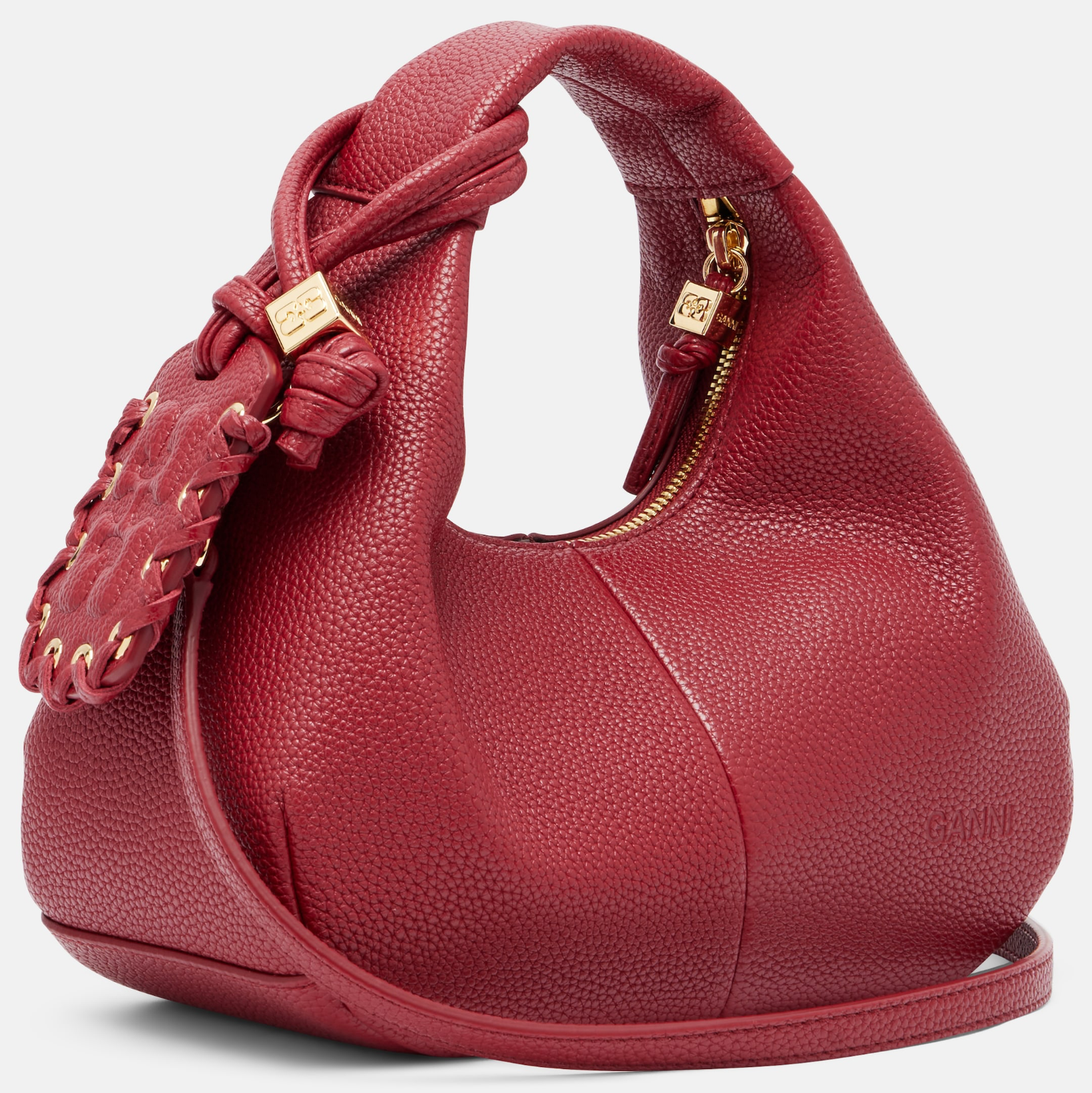 Mini Top-Handle Bag - Red Dahlia