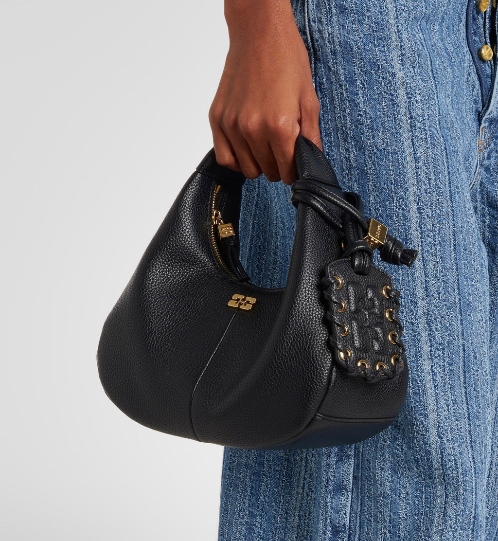 Mini Top-Handle Bag - Black