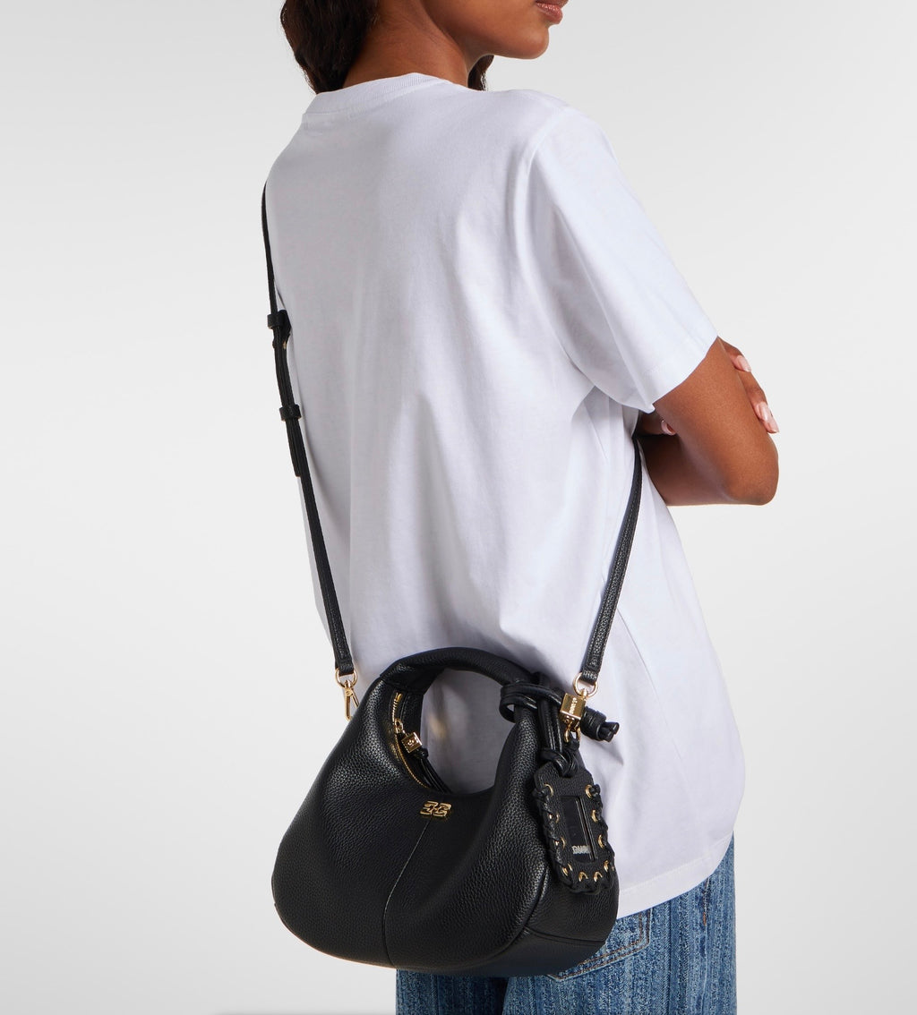 Mini Top-Handle Bag - Black